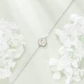 wholesale 925 Sterling Silver Daisy Flower Charm Bracelet for Women-0-4
