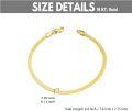 wholesale 18K Gold Filled Thin Cable Anklet Minimalist Fine s for Her-0-7