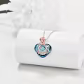 TOUPOP Sterling Silver Sister Necklace Fashion Jewelry Gifts For Women-0-2
