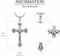 wholesale 925 Sterling Silver &  Celtic Knot Cross Pendant Necklaces for Men/Women-0-1
