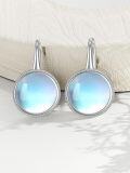 wholesale TOUPOP Christmas Gifts For Women Sterling Silver Moonstone Earrings Dangle Leverback Earrings For Women Valentine's Day Birthday Gifts For Her Mom Wife -0-3