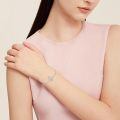 wholesale 925 Sterling Silver Couple Hugging Bracelet-0-4