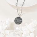 wholesale  Mayan Sun Symbol Pendant Necklace with Chain 24 Length-0-2