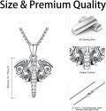 wholesale 925 Sterling Silver Elephant Pendant Necklaces for Men & Women s-0-3