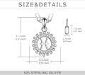 wholesale 925 Sterling Silver Zodiac Coin Paperclip Chain Necklace, Minimalist Dainty Pendant, Hypoallergenic Gift for Women-0-3