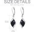 wholesale 925 Sterling Silver Tiger Eye Twist Drop Dangle Earrings for Women-0-29