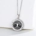wholesale 925 Sterling Silver Tree of Life Pendant Necklace Norse Viking Rune Amulet s for Women-0-3