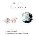 wholesale 925 Sterling Silver Cute Otter Charm Pendant For Bracelets Necklaces Jewelry Making-0-4