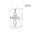 wholesale 925 Sterling Silver Celtic Knot Cross Infinity Love Heart Pendant Necklace-0-7