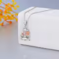TOUPOP Sterling Silver Anchor Pendant Inspiration Necklace Gift-0-4