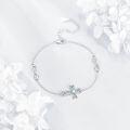 wholesale 925 Sterling Silver Infinity & Celtic Knot Moonstone Cross Charm Bracelet  for Women-0-1