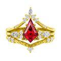 wholesale 925 Sterling Silver Amethyst Zircon Rings Wholesale With Intricate Design-0-2