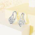 wholesale 925 Sterling Silver Celtic Knot Trinity Witch's Knot Drop Dangle Hook Studs for Women Girls Irish  Set of 3 Pairs-0-2