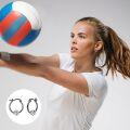 wholesale 925 Sterling Silver Volleyball Hoop Earrings for Women and Girls-0-4