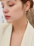 wholesale 925 Sterling Silver Graduation Cap Dangle Leverback Earrings Wholesale for Women Girls High School College Gift Ideas-0-4