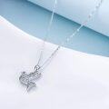 wholesale 925 Sterling Silver Dovetail Filigree Pendant Necklaces for Women - Mother's Day Gifts-0-2