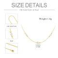 wholesale 14k Gold Leaf Pendant With Pearl And Diamonds-0-3