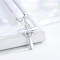 wholesale 925 Sterling Silver Lilith Claddagh Cross Celtic Knot Necklace Pendant Pagan s for Women Men-0-1