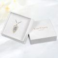 wholesale 925 Sterling Silver Jesus Holding Child Shield Pendant Two Tone Gold Beaded Necklace-0-5