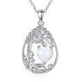 wholesale 925 Sterling Silver Heart Pendant Necklace Wholesale Gold Plated-0-149