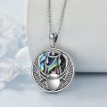 wholesale 925 Sterling Silver Scarab Eye of Horus Pendant Necklace for Women and Men-0-1