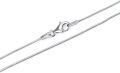 wholesale 925 Sterling Silver Snake Chain Necklace White Gold Plated Lobster Clasp-0-0