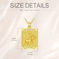 wholesale Sterling Silver Gold Plated Diamond Zodiac Necklace Constellation Pendant-0-10