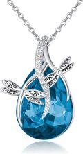 wholesale 925 Sterling Silver Dragonfly Necklace - Hypoallergenic Lead-Free Jewelry - Perfect Gift for Women Nature Lovers-0-0