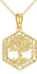 wholesale 14K Gold Tree Of Life Pendant Necklace For Women-0-0