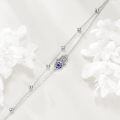 wholesale 925 Sterling Silver Evil Eye Hamsa Hand Charm Bracelet s for Women-0-2