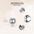 wholesale 925 Sterling Silver Volleyball Stud Earrings Sports  for Women and Men-0-3