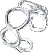 wholesale 925 Sterling Silver Stackable Adjustable Open Rings for Women Christmas Gift for Her Wife Mother Girlfriend-Style 1