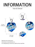 TOUPOP Sterling Silver Jewelry Elephant Mama 3 Calfs Necklace Gifts For Women-0-3
