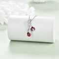 wholesale 925 Sterling Silver Ladybug Infinity Love Pendant Necklaces for Women Gift Ideas-0-1