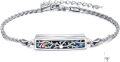wholesale 925 Sterling Silver Tree of Life Abalone Shell Urn Keepsake Memorial Bracelet with Funnel and Fill Tool-0-0