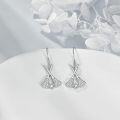 wholesale 925 Sterling Silver 925 Sports Lover's Jewelry - Crossed Hockey Stick Dangle Earrings for Women Gifts-0-1