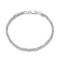 wholesale 925 Sterling Silver Braided Chain Bracelet Wholesale With Lobster Clasp-0-0