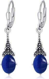 wholesale 925 Sterling Silver Hypoallergenic Leverback Hoop Earrings for Women Dainty Jewelry Gifts-72922-M