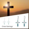 wholesale 925 Sterling Silver Turquoise Dragonfly Shape Dangle Drop Earrings for Women-0-5