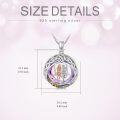 wholesale TOUPOP Sisters Gifts From Sister 925 Sterling Silver 2 Sisters Necklace With Crystal Sister Jewelry Gifts For Women Daughter Friends Birthday -0-4