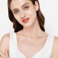 wholesale 925 Sterling Silver Cross with Mustard Seed Charm Pendant Necklace for Women Christian s-0-4