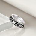 wholesale 925 Sterling Silver Celtic Knotwork Spinner Mood Ring - Adjustable Size 6-8-0-4