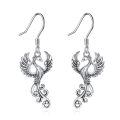 wholesale 925 Sterling Silver Vintage Phoenix Dangle Earrings for Women Gothic  Idea-0-0