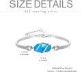 wholesale Sterling Silver Gemstone Bracelet for Women Fine Jewelry Gift-0-24