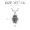 wholesale 925 Sterling Silver Saint Jude Pendant Necklace-0-1