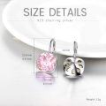 wholesale Sterling Silver Austrian Crystal Hypoallergenic Leverback Earrings Women s Gift-0-29