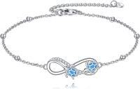wholesale 925 Sterling Silver Turtle Infinity Bracelet for Women Gifts-turtle