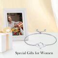 wholesale  Sterling Silver Gemstone Dainty Link Bracelet for Women -0-111