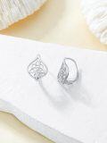 wholesale 925 Sterling Silver Celtic Knot Leverback Dangle Drop Earrings for Women and Teen Girls -0-3