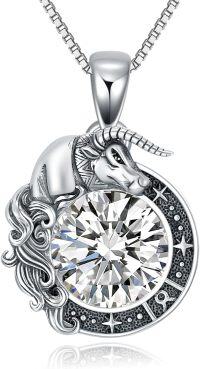 wholesale Metal Stone Zodiac Necklace Constellation Pendant Horoscope Gift for Women-Taurus(April)